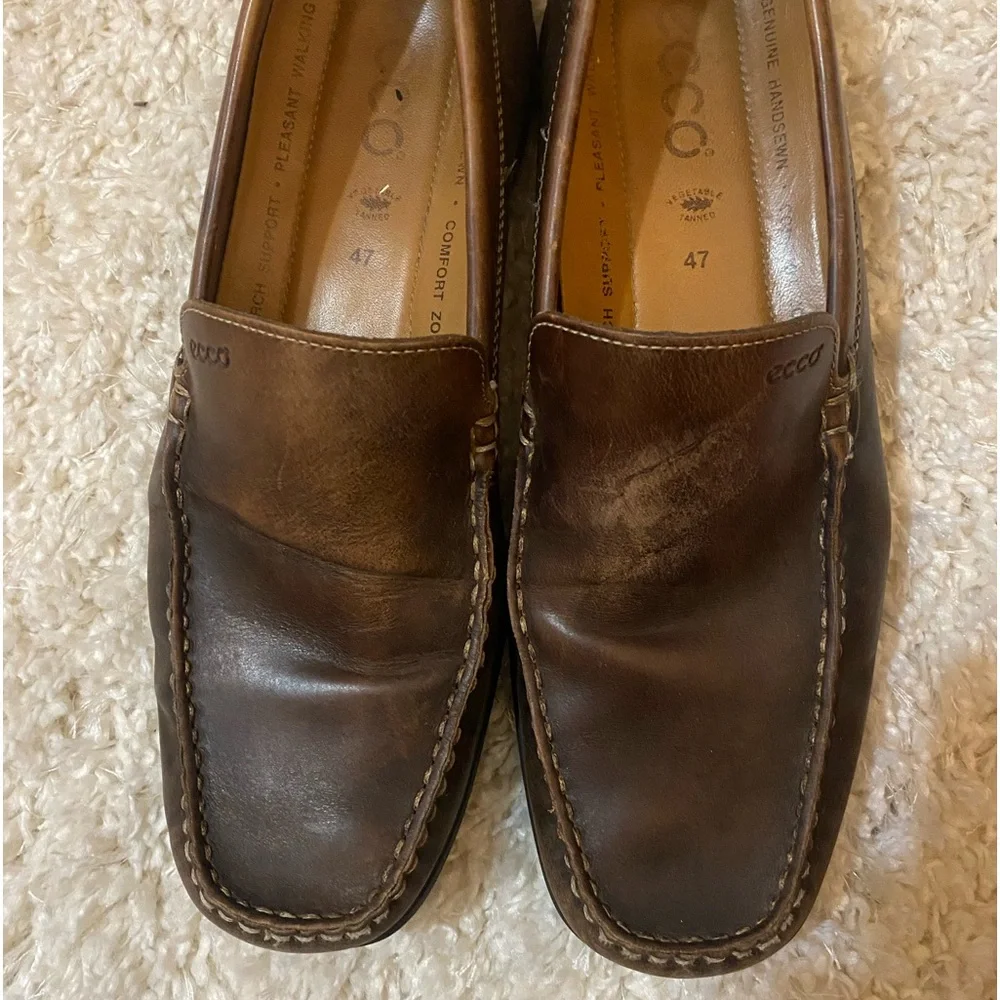 Ecco men’s genuine hand, zone dress shoes
